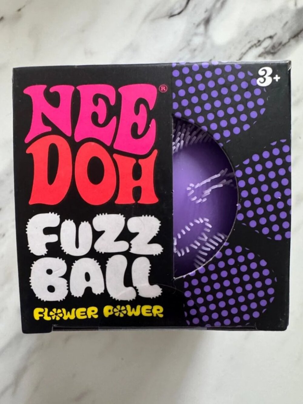 NeeDoh Fuzz Ball - Purple